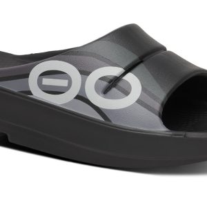Men's OOahh Sport Slide Sandal - Black Wave
