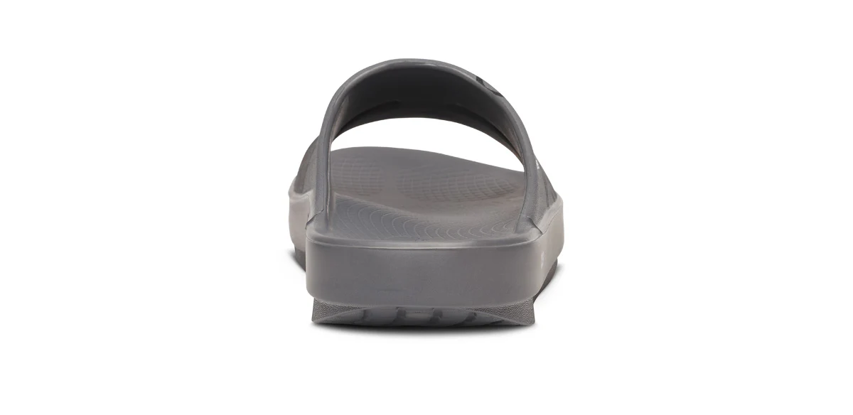 BAUER/OOFOS Women's OOahh Sport Slide Sandal – Slate - Image 5